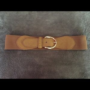 Tan waist belt